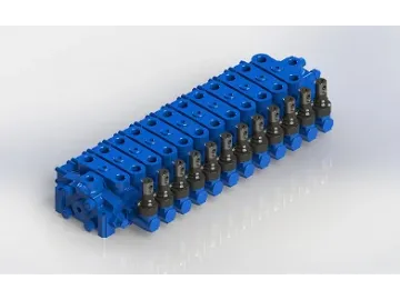 12 Spool Hydraulic Valve