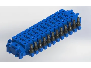 12 Spool Hydraulic Valve