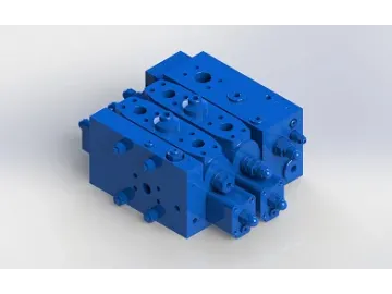 2 Spool Hydraulic Manifold