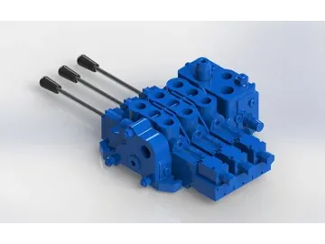 3 Spool Hydraulic Manifold