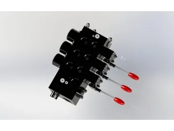 3 Spool Hydraulic Manifold