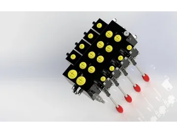 4 Spool Hydraulic Valve