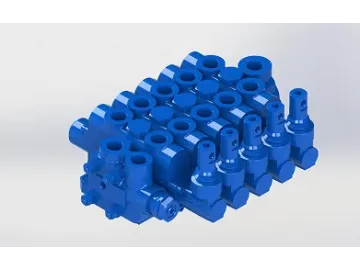 5 Spool Hydraulic Valve