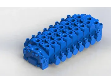 8 Spool Hydraulic Valve