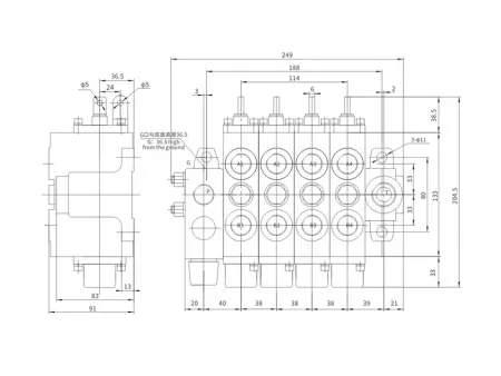 Hydraulic Directional Control Valve