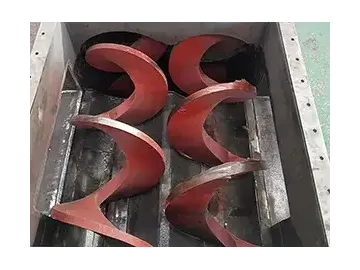 Anti-Winding Twin-Shaft Mixer