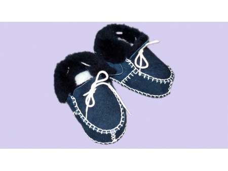 Sheepskin Baby Booties