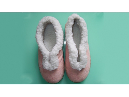 Faux Wool Casual Shoes