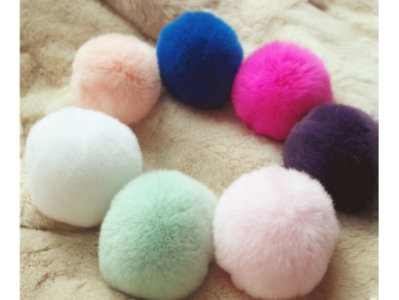 Rabbit Fur Pompon