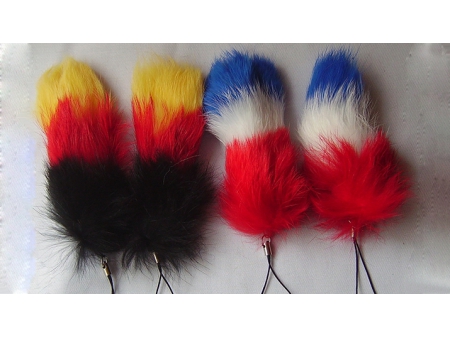 Rabbit Fur Pendant