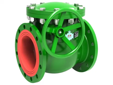 Cast Basalt Wear-Resisting Check Valve   (Non-Return Fused Cast Basalt Lined Valve)