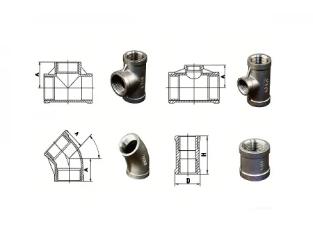 Investment Casting Pipe Fittings