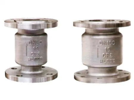 Vertical Lift Check Valve  (Cast Carbon Steel Non-Return Valve)
