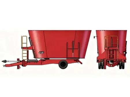 Trailed TMR Mixer, 26 to 36m³