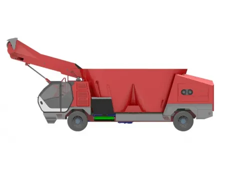 Twin Auger Self-Propelled TMR Mixer