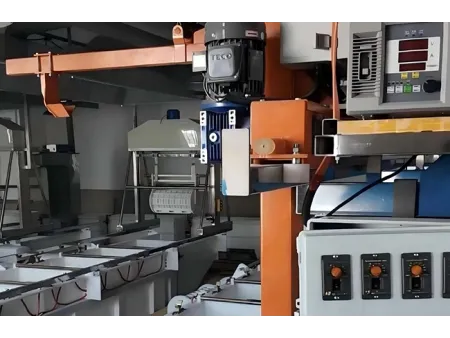 Automated Barrel Plating Line (Sidearm Hoist)