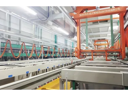 Automated Rack Plating Line (Overhead Hoist)