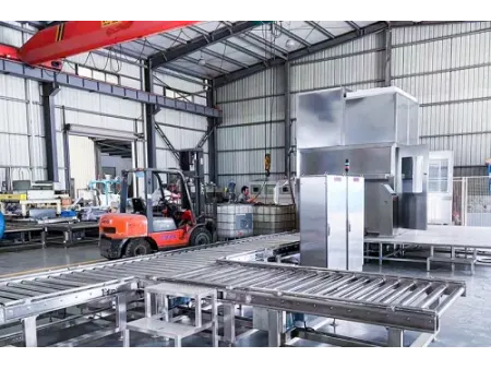 Automatic Filling Line for Palletized Drum & IBC Filling