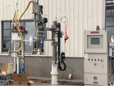 Semi-Automatic Filling Machine for IBCs, Drums, Pails and Totes