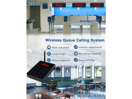 CS-39L Wireless Queue Calling System