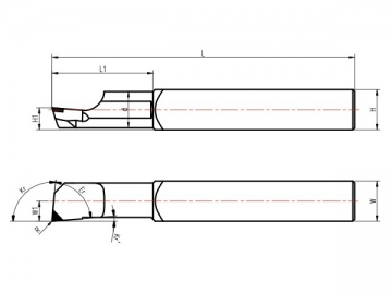 PCD/PCBN Boring Cutters