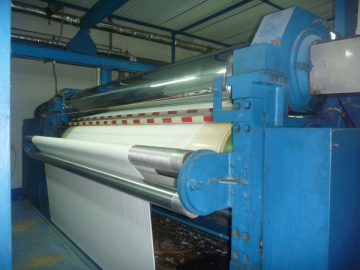 Three Roll Fabric Calendering Machine