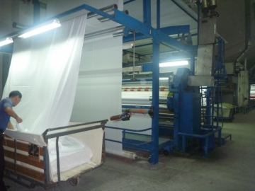 Three Roll Fabric Calendering Machine