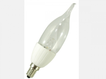 Ceramic Candle 3W LED Light Bulb