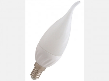 Ceramic Candle 3W LED Light Bulb