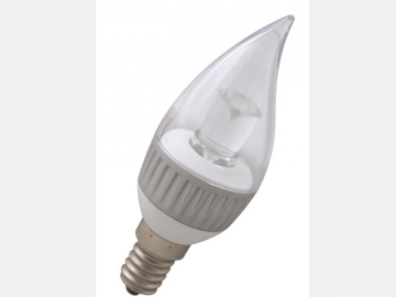 Aluminum Candle 3W LED Bulb Light