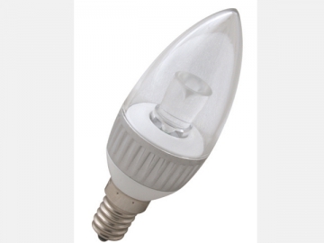 Aluminum Candle 3W LED Bulb Light