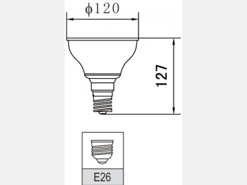 13W PAR LED Light