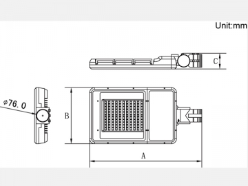 OSRAM/Cree Adjustable LED Road Light