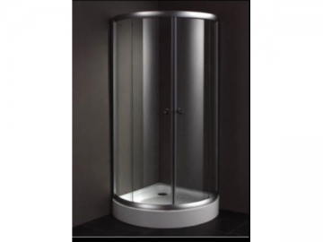 Curved Shower Enclosure