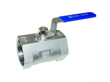 1PC Screwed Ball Valve