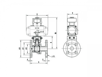 DIN Flanged Ball Valve