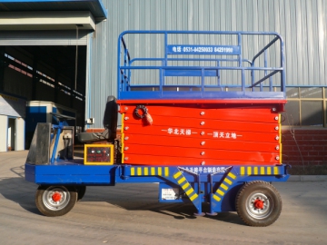 Self Propelled Hydraulic Elevating Work Platform