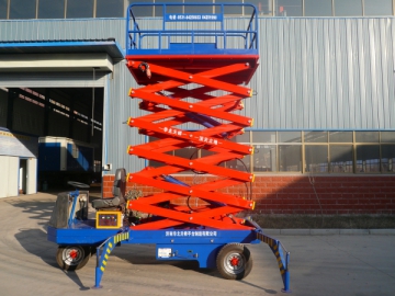 Self Propelled Hydraulic Elevating Work Platform