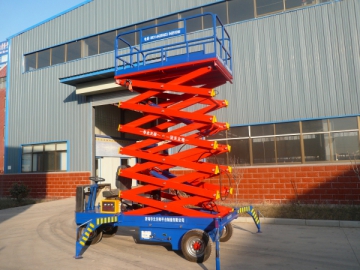 Self Propelled Hydraulic Elevating Work Platform