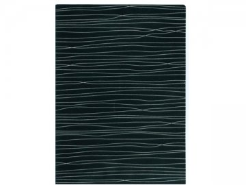 Black High Gloss Galvanized PVC Decorative Material