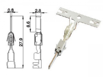 Male Crimp Terminal