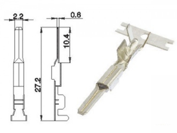 Male Crimp Terminal