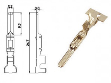 Male Crimp Terminal