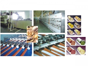 Layer Cake & Swiss Roll Production Line