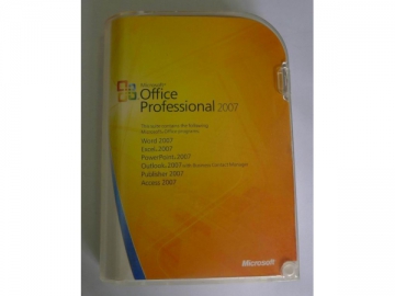 Retail Software of Office 2007 Professional