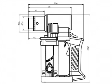 Heavy Duty Electric Shear Wrench S-16