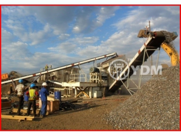 Portable Secondary Cone Crusher Plant