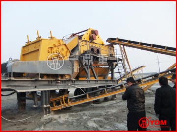 Mobile VSI Sand Crusher Plant