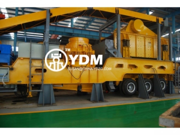 Portable Secondary Cone Crusher Plant