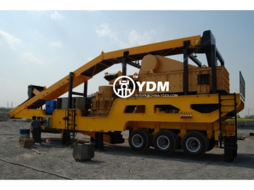 Portable Secondary Cone Crusher Plant